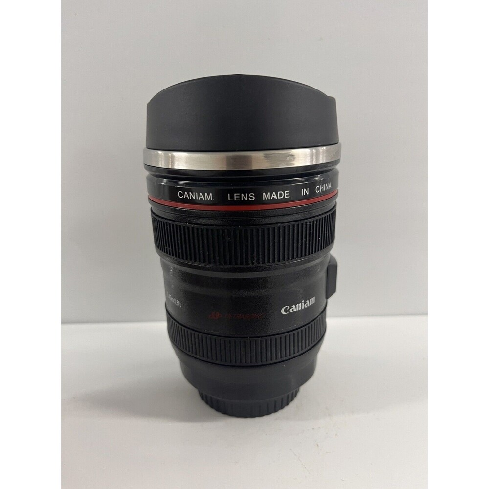 Camera Lens Replica Travel Mug Cup Novelty Gift Item Photographer